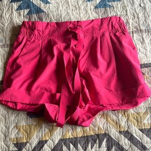 Lululemon pink shorts